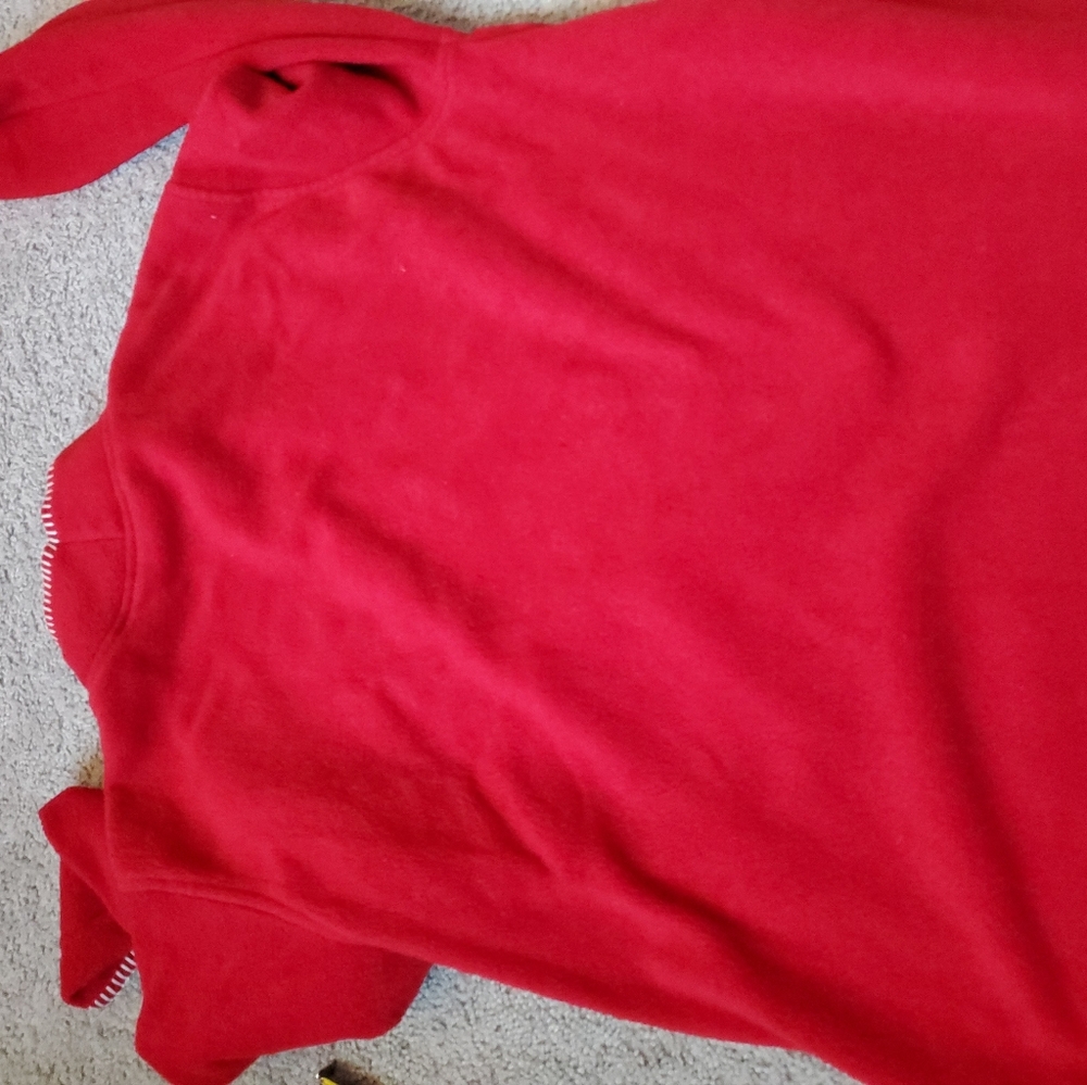 Vintage Basic Editions Turtle Neck Feelece Red Sn… - image 5